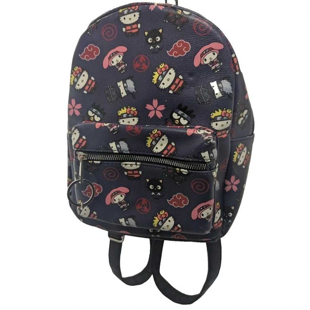 hello kitty naruto backpack Sanrio Shippuden Gift Set Collective Hobbees backpack measures approximately 9 Hot Topic Hello Kitty Backpack
